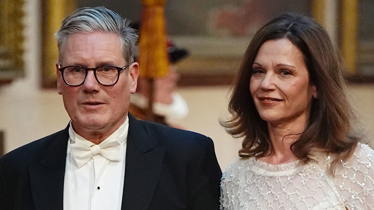 Sir Keir Starmer’s wife takes serious style tips from Princess Kate at State Banquet