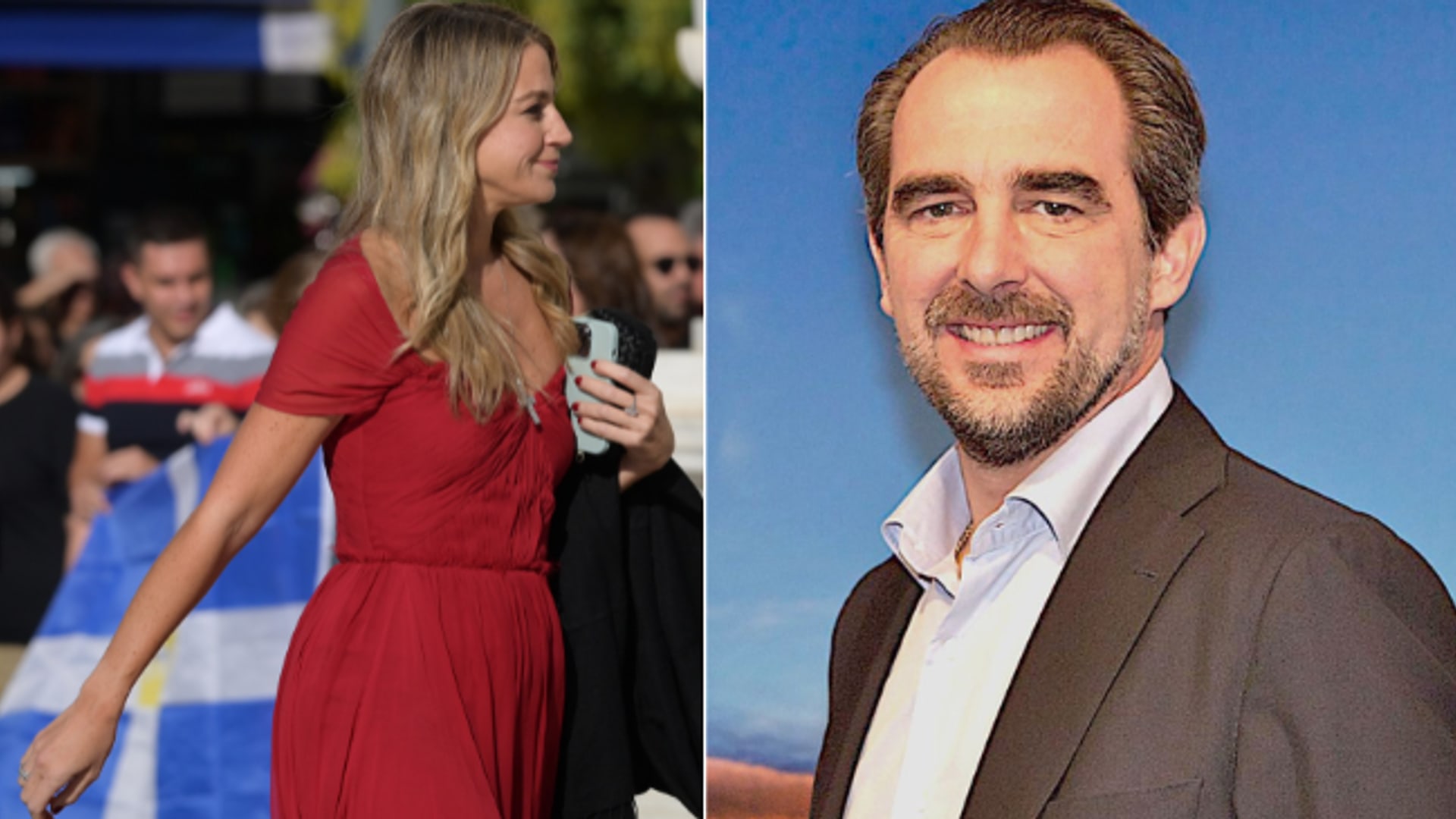 Prince Nikolaos and Chrysí Vardinogiánni