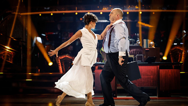 Katya Jones and Wynne Evans on Strictly