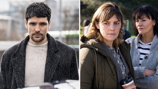 Colin Morgan, Annabel Scholey and Kerri Quinn in Dead and Buries