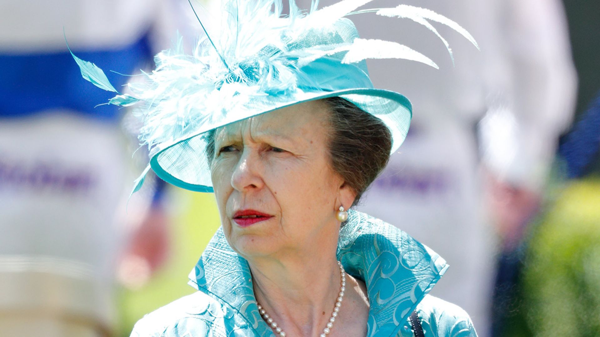 princess anne royal ascot turquoise outfit