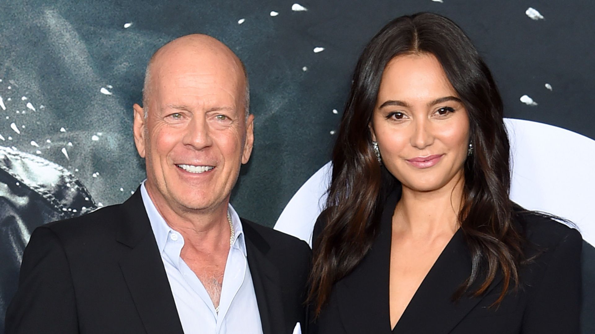 photo of bruce willis and emma heming