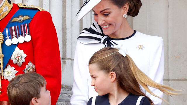 Kate entrusted Louis with a surprise for Charlotte