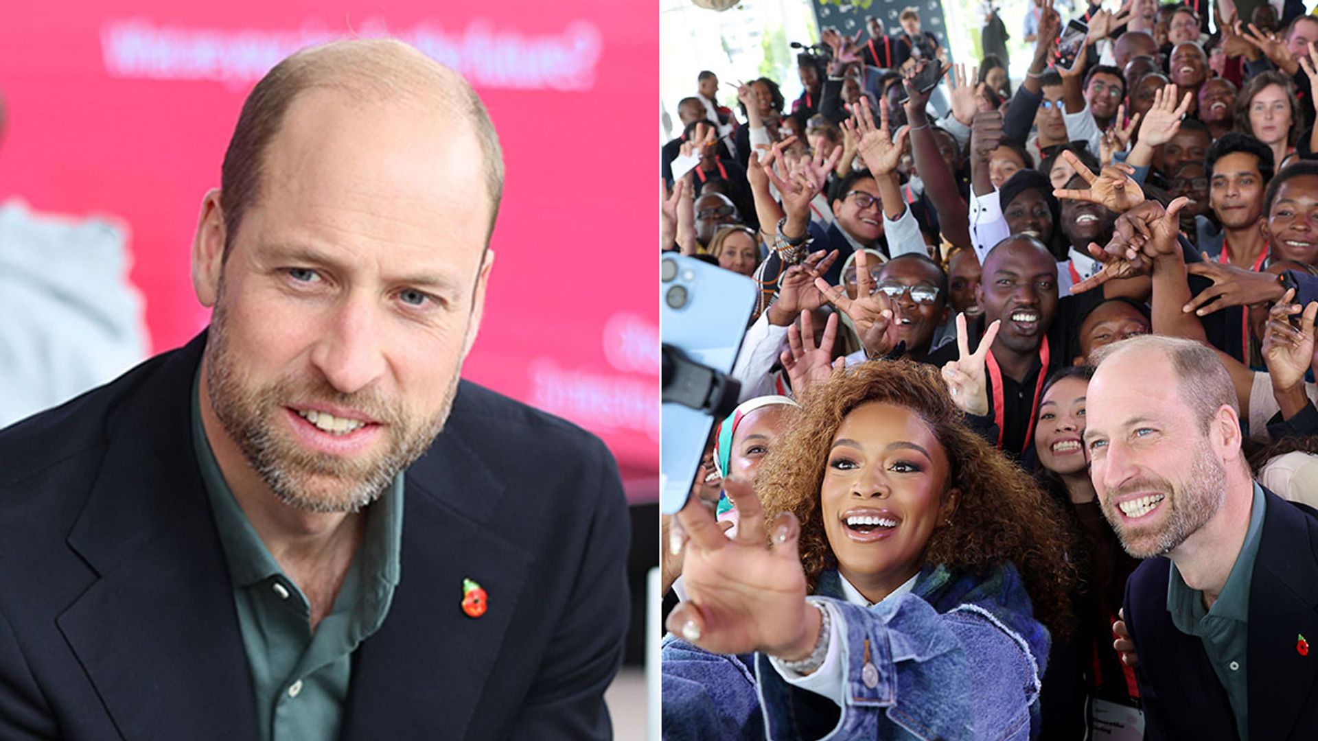 Prince William tells youngsters they're going 'to change the world' during warm welcome in Cape Town