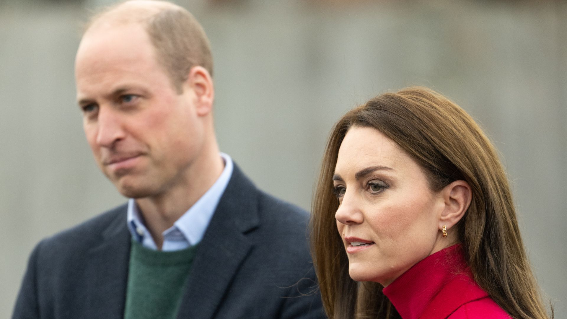 Prince William and the Princess of Wales during their visit to Windsor Foodshare in 2023
