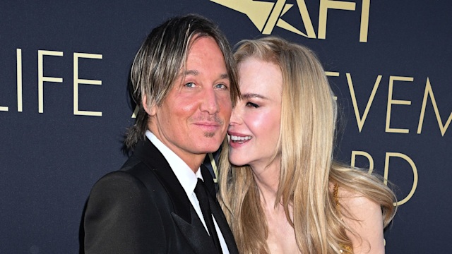 Keith Urban and Nicole Kidman at the AFI Life Achievement Award Honoring Nicole Kidman held at The Dolby Theatre on April 27, 2024 in Los Angeles, California.