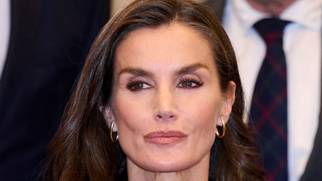 Queen Letizia of Spain attends the 41th "Francisco Cerecedo" Journalism Awards at Ritz Hotel on November 18, 2024 in Madrid, Spain. (Photo by Carlos Alvarez/Getty Images)