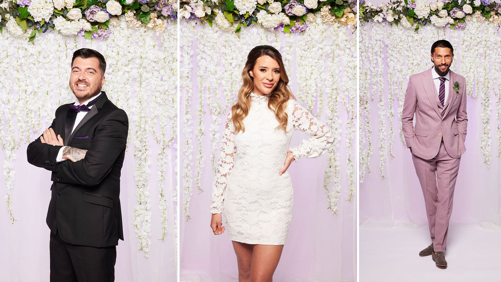 Married at First Sight UK stars Luke, Laura and Brad