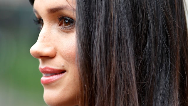 Meghan Markle attends an Anzac Day Service of Commemoration and Thanksgiving at Westminster Abbey on April 25, 2018 in London, England. 