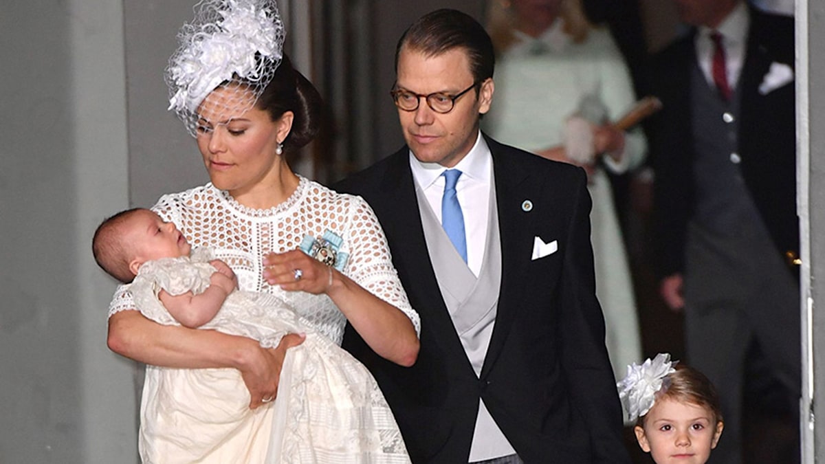 Prince Oscar's christening: all the details and adorable photos | HELLO!
