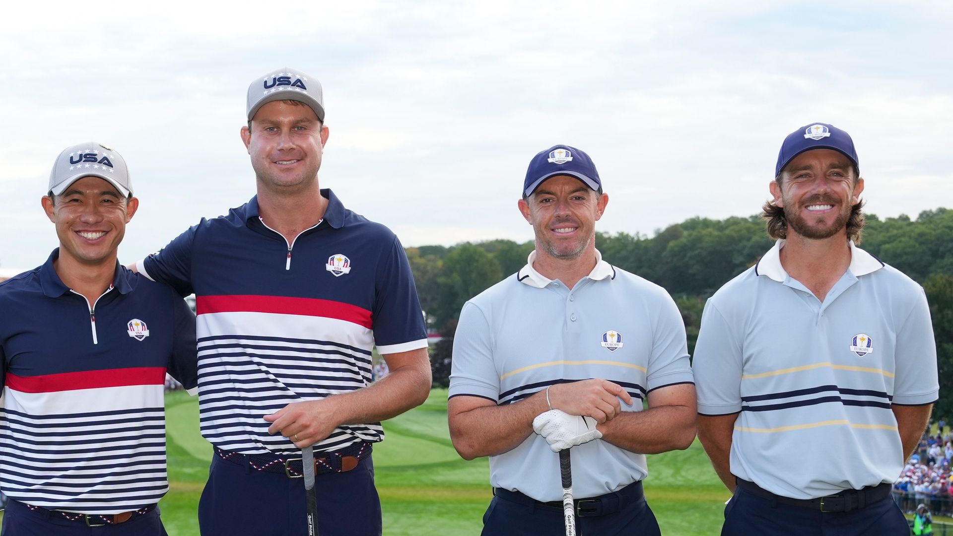 photo of players at ryder cup