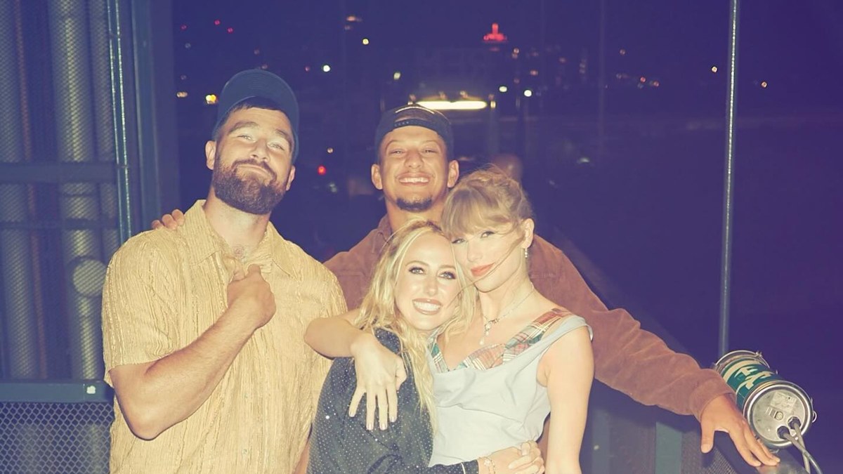 Brittany and Patrick Mahomes’ secret date with Taylor Swift and Travis Kelce amid baby news