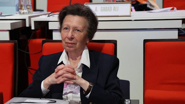 Princess Anne at the IOC session in Paris