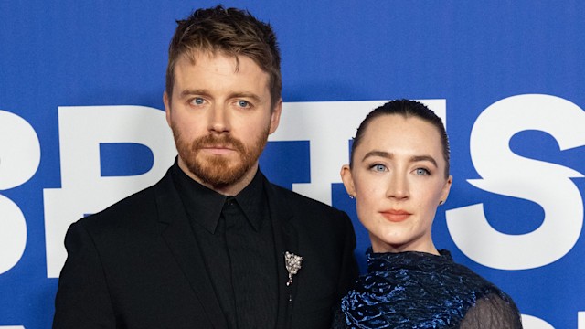 Jack Lowden and Saoirse Ronan attend  27th British Independent Film Awards
