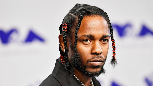 Kendrick Lamar attends the 2017 MTV Video Music Awards at The Forum on August 27, 2017 in Inglewood, California.