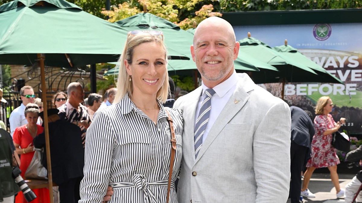 Zara Tindall and husband Mike join Queen Camilla at Wimbledon - all the ...