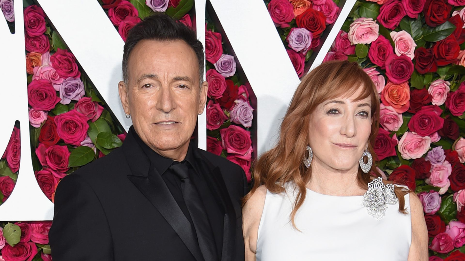 Bruce Springsteen and his wife Patti Scialfa attend the 72nd Annual Tony Awards at Radio City Music Hall on June 10, 2018 in New York City.