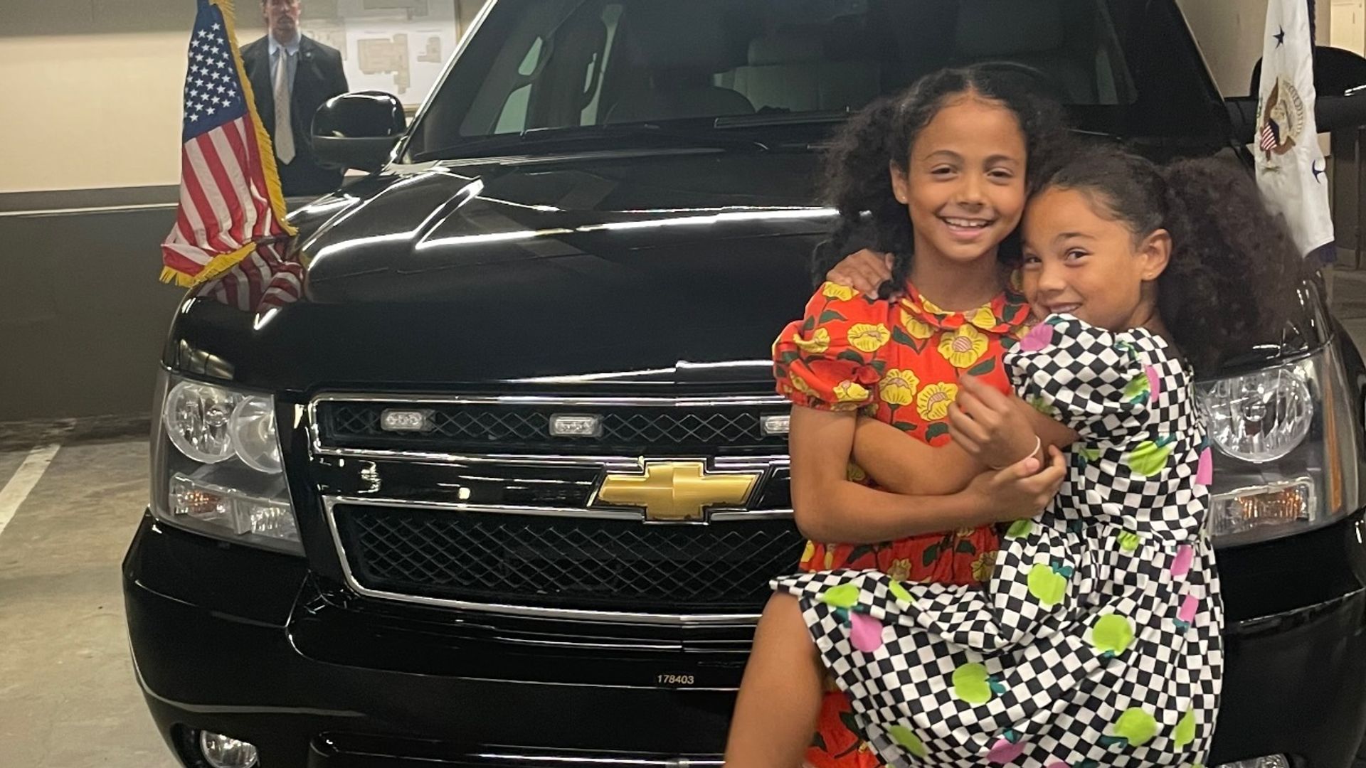 The girls stole the show at the rally