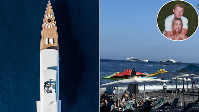 Steve Jobs' yacht spotted in Santorini