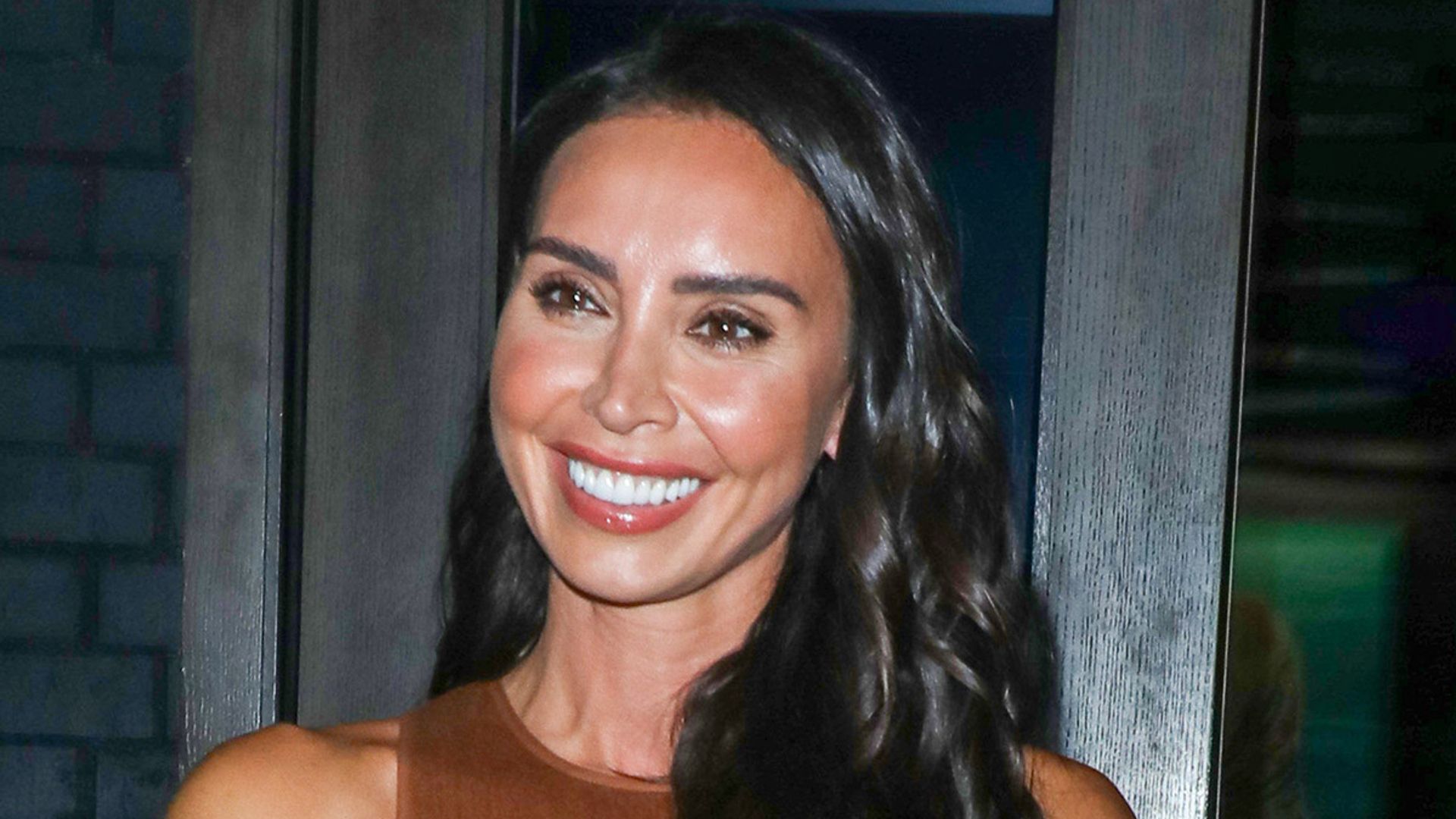 christine lampard poses rarely seen sister
