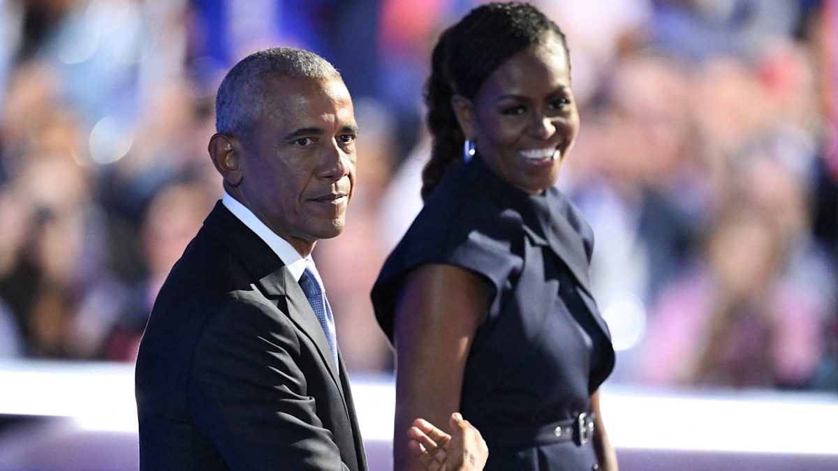 Barack Obama admits marriage to Michelle was 'touch and go' during tongue-in-cheek interview