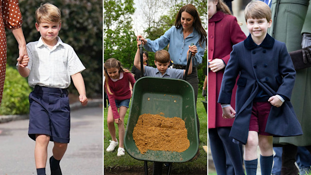 Prince Louis on first day of school, first engagement, first Christmas walkabout