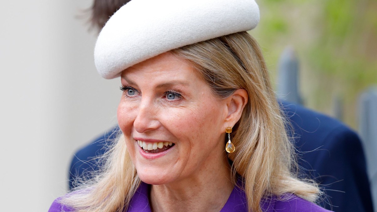 Duchess Sophie channels a Bond girl with 'Moneypenny' look