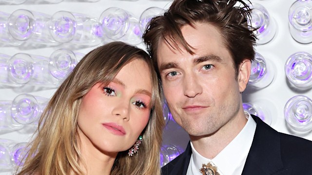 Suki Waterhouse and Robert Pattinson attend The 2023 Met Gala Celebrating "Karl Lagerfeld: A Line Of Beauty" at The Metropolitan Museum of Art on May 01, 2023