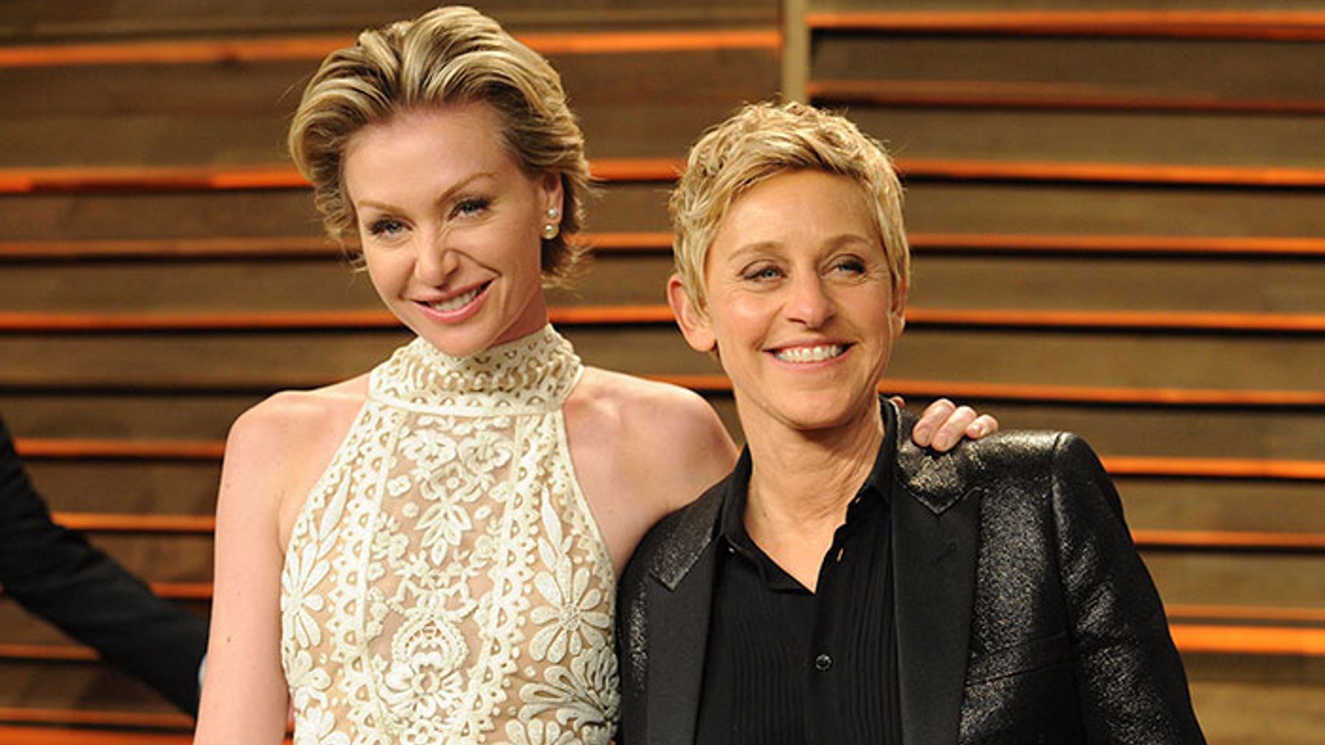 Ellen DeGeneres' living room where she married Portia could rival an Italian chateau