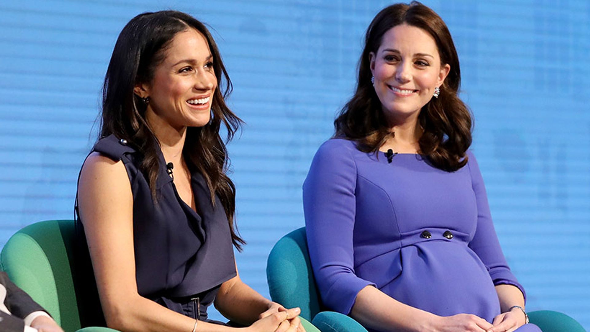 kate middleton reacts meghan baby news