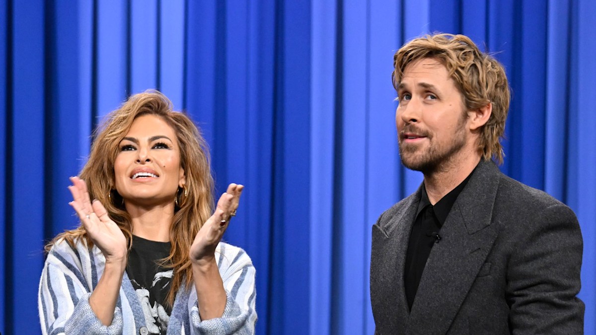 WATCH Eva Mendes and Ryan Gosling send fans into overdrive with ultra-rare TV appearance for her 52nd birthday