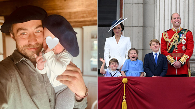 James Middleton and the Wales family