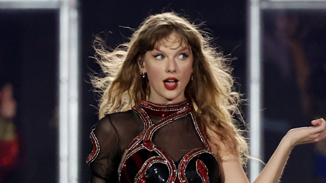 Taylor Swift performs during "Taylor Swift | The Eras Tour" at the National Stadium on March 02, 2024 in Singapore. (Photo by Ashok Kumar/TAS24/Getty Images for TAS Rights Management)