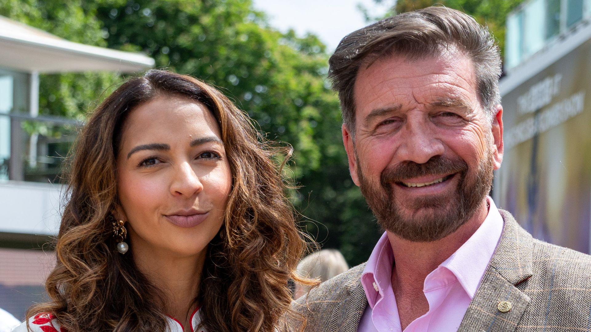 Nick Knowles marries Katie Dadzie – and her unconventional wedding dress is a marvel