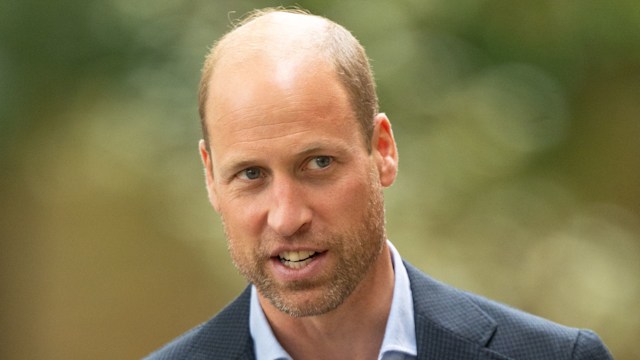 Prince William sporting stubble