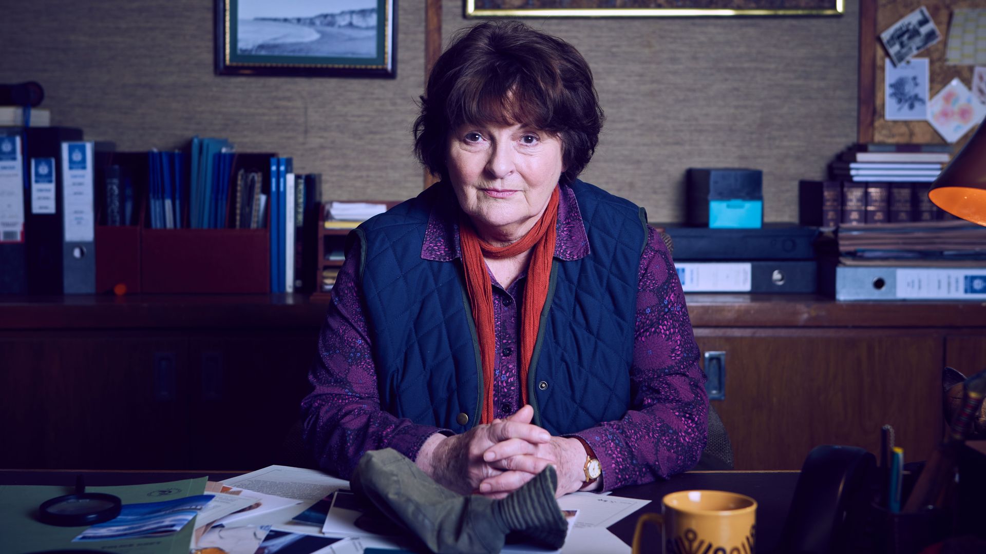 Brenda Blethyn as DCI Vera Stanhope in Vera Christmas special 


