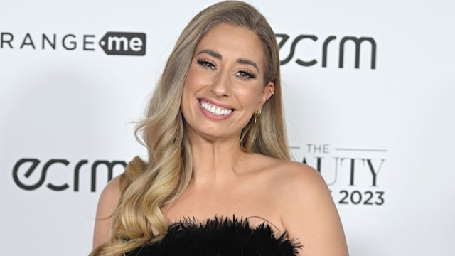 Stacey Solomon attends The Beauty Awards 2023 at Honourable Artillery Company on November 27, 2023 in London, England