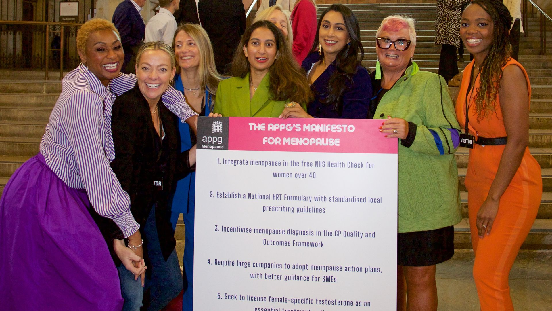 Celebrating the new Manifesto for Menopause