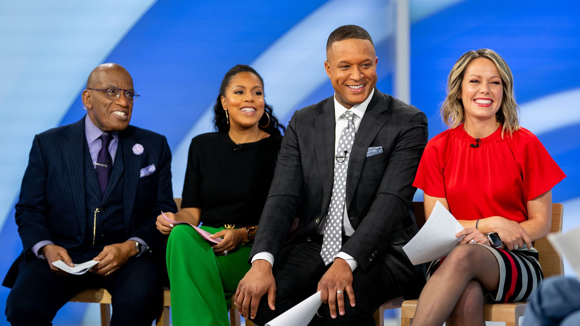 Today Show hosts can't help but laugh at mishap that leaves them spinning
