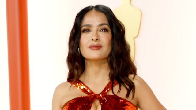 Salma Hayek attends the 95th Annual Academy Awards on March 12, 2023 in Hollywood, California