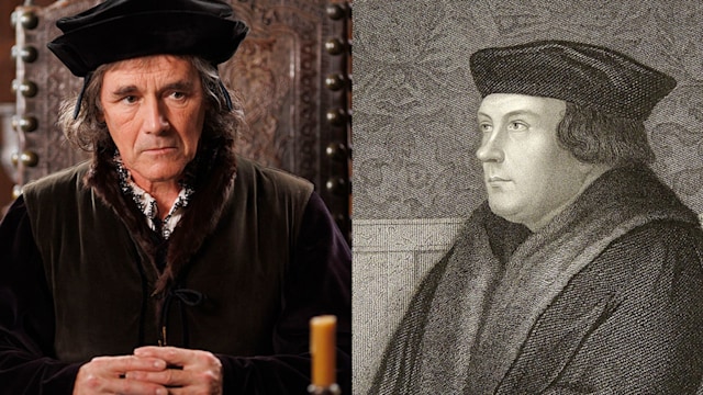 Thomas Cromwell is played by Mark Rylance in Wolf Hall