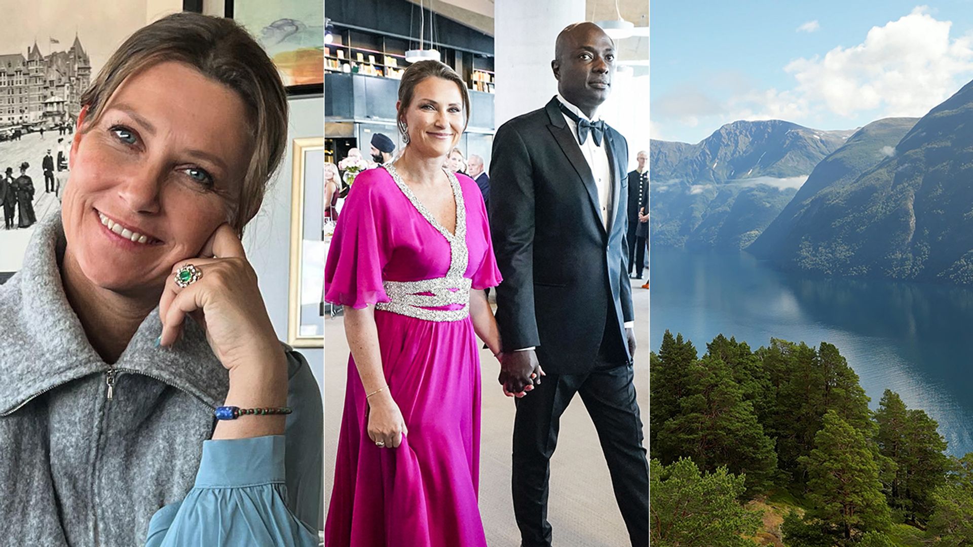 Everything you need to know about Princess Martha Louise of Norway and shaman Durek Verrett's royal wedding