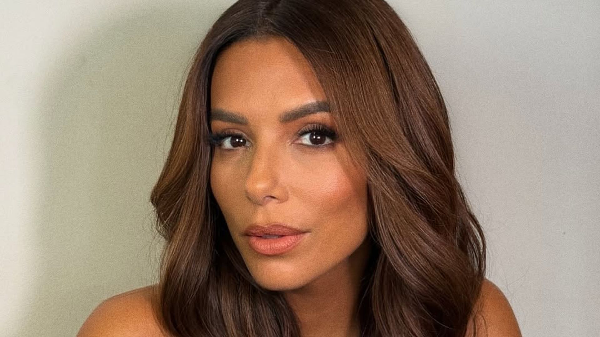 eva longoria chestnut brown hair 