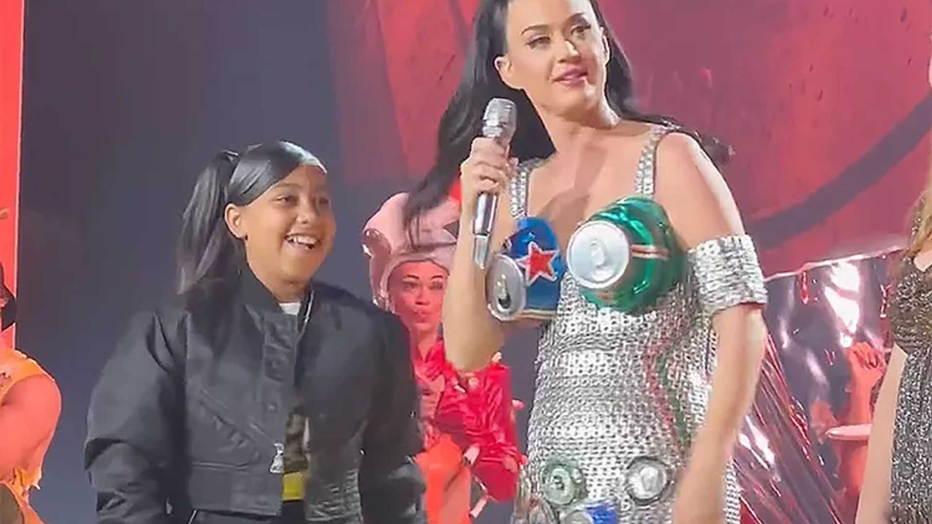 Katy Perry surprises fans with North West joining her on stage during Las Vegas residency