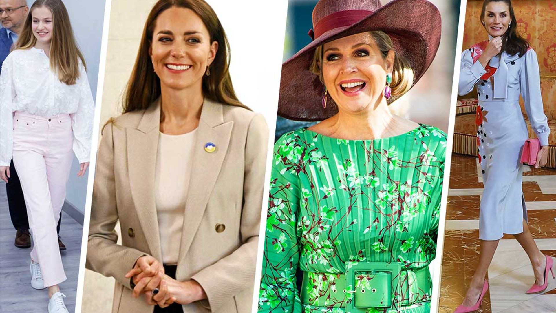 Royal Style Watch From Kate Middleton S Elegant Blazer To Queen Letizia S Slinky Dress Hello