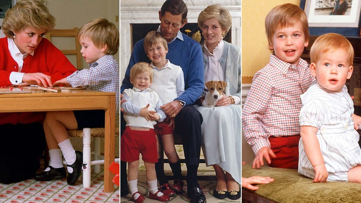 Inside Prince William and Prince Harry's childhood home with Princess ...