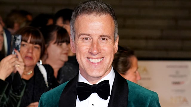 Anton Du Beke attending the National Television Awards 2022 held at the OVO Arena Wembley in London.