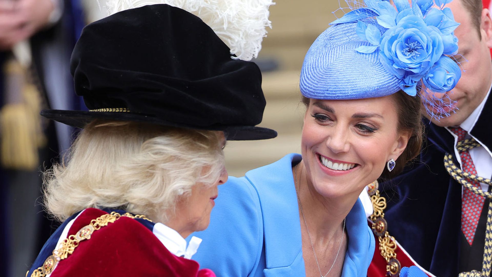 Kate Middleton in Paris Hair & Heels With Prince William [PHOTOS