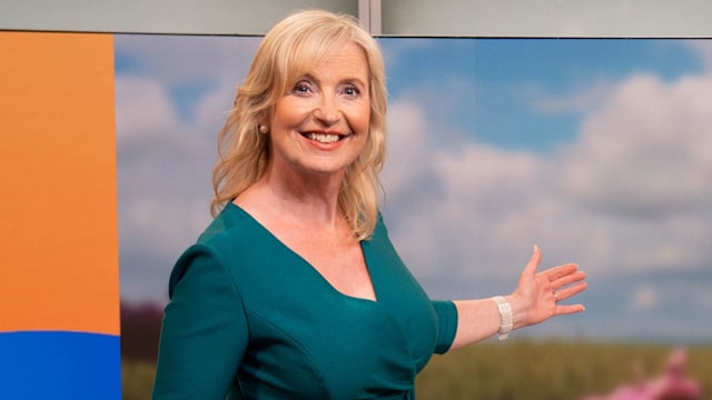 Carol Kirkwood on BBC Breakfast