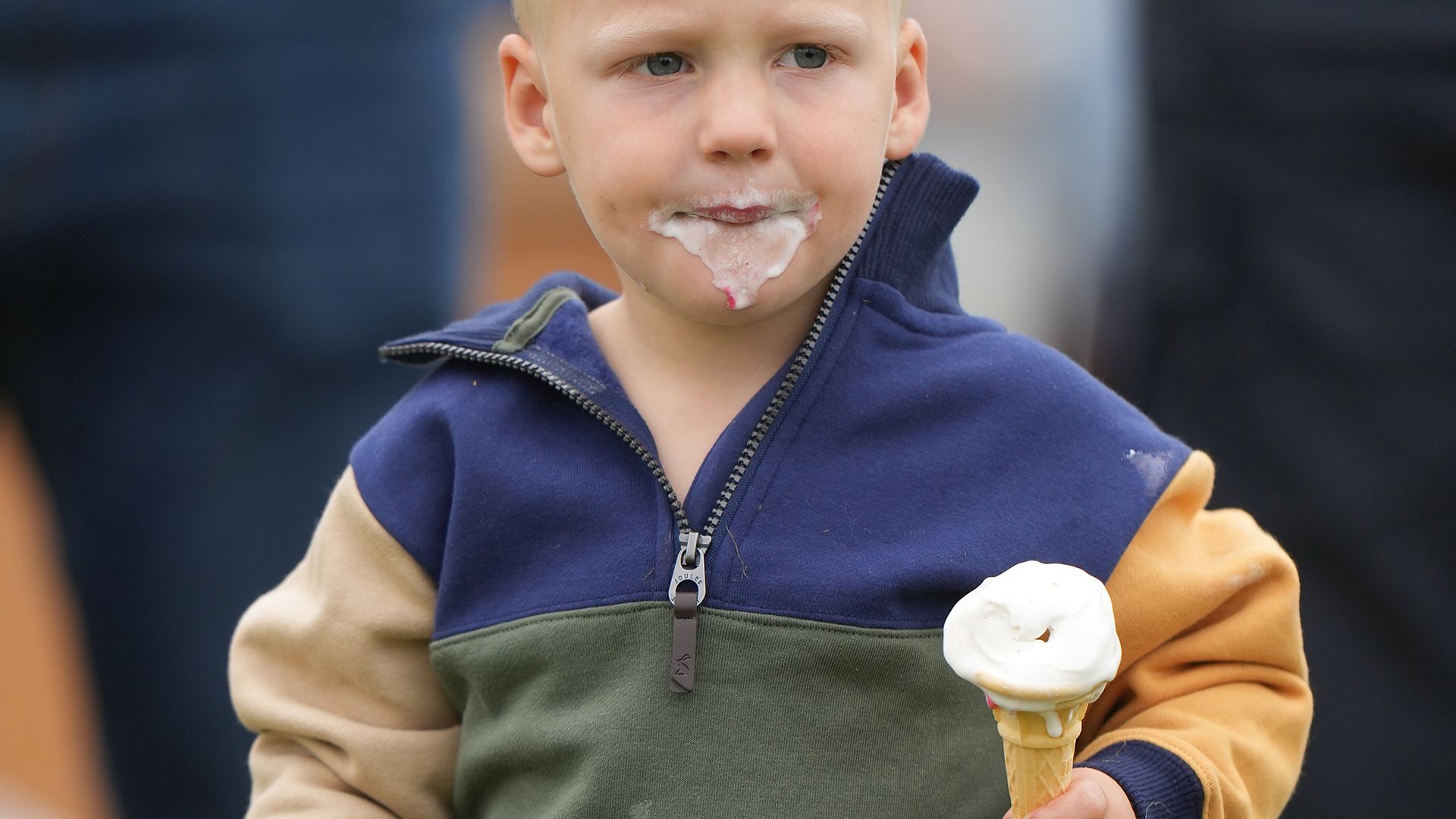 Lucas Tindall attends day three of the Burghley Horse Trials at  Burghley House, Stamford, Lincolnshire, UK, on the 7th September 2024.

Picture by James Whatling/Kelvin Bruce
